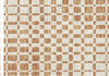 Piper Looms Chantille Squares ACN871 Terracotta Machine Washable Area Rug Scatter Main Image