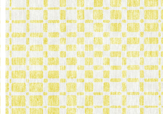 Piper Looms Chantille Squares ACN871 Yellow Machine Washable Area Rug Scatter Main Image