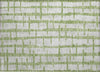 Piper Looms Chantille Stripes ACN872 Green Machine Washable Area Rug Scatter Main Image