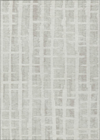 Piper Looms Chantille Stripes ACN872 Ivory Machine Washable Area Rug main image