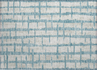Piper Looms Chantille Stripes ACN872 Sky Machine Washable Area Rug Scatter Main Image