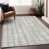 Piper Looms Chantille Stripes ACN872 Taupe Machine Washable Area Rug Lifestyle Image Feature