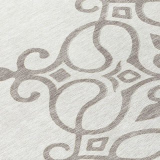 Piper Looms Chantille Scrolls ACN874 Ivory Machine Washable Area Rug Swatch Image