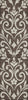 Piper Looms Chantille Floral ACN875 Chocolate Machine Washable Area Rug Runner Main Image