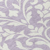 Piper Looms Chantille Floral ACN875 Lavender Machine Washable Area Rug Swatch Image