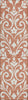 Piper Looms Chantille Floral ACN875 Salmon Machine Washable Area Rug Runner Main Image