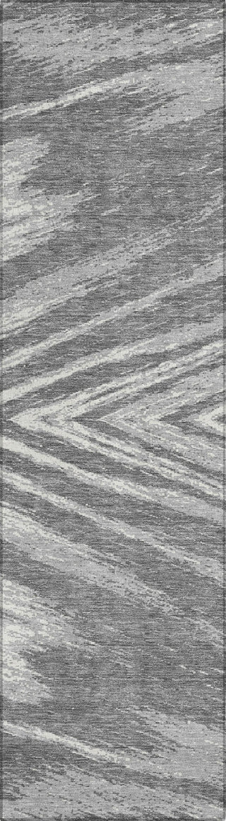Piper Looms Chantille Modern ACN876 Gray Machine Washable Area Rug Runner Main Image