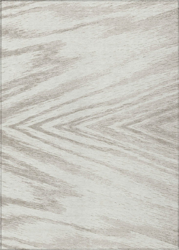 Piper Looms Chantille Modern ACN876 Ivory Machine Washable Area Rug main image