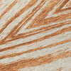 Piper Looms Chantille Modern ACN876 Paprika Machine Washable Area Rug Swatch Image