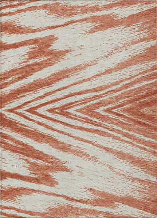 Piper Looms Chantille Modern ACN876 Salmon Machine Washable Area Rug main image