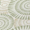 Piper Looms Chantille Circles ACN877 Aloe Machine Washable Area Rug Swatch Image