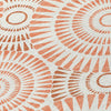 Piper Looms Chantille Circles ACN877 Coral Machine Washable Area Rug Swatch Image