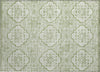 Piper Looms Chantille Medallions ACN878 Aloe Machine Washable Area Rug Scatter Main Image
