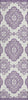 Piper Looms Chantille Medallions ACN878 Lavender Machine Washable Area Rug Runner Main Image