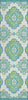 Piper Looms Chantille Medallions ACN878 Lime Machine Washable Area Rug Runner Main Image