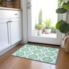 Piper Looms Chantille Medallions ACN878 Lime Machine Washable Area Rug Scatter Lifestyle Image Feature