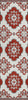 Piper Looms Chantille Medallions ACN878 Red Machine Washable Area Rug Runner Main Image