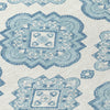 Piper Looms Chantille Medallions ACN878 Teal Machine Washable Area Rug Swatch Image