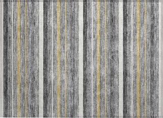 Piper Looms Chantille Stripes ACN879 Gray Machine Washable Area Rug Scatter Main Image