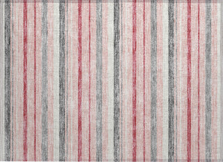 Piper Looms Chantille Stripes ACN879 Pink Machine Washable Area Rug Scatter Main Image
