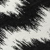 Piper Looms Chantille Chevron ACN880 Black Machine Washable Area Rug Swatch Image