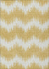 Piper Looms Chantille Chevron ACN880 Gold Machine Washable Area Rug main image