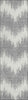 Piper Looms Chantille Chevron ACN880 Gray Machine Washable Area Rug Runner Main Image