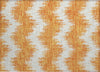Piper Looms Chantille Chevron ACN880 Orange Machine Washable Area Rug Scatter Main Image
