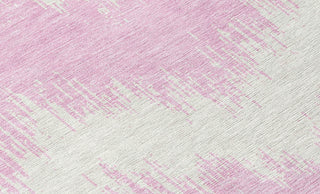 Piper Looms Chantille Chevron ACN880 Pink Machine Washable Area Rug Swatch Image