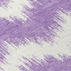 Piper Looms Chantille Chevron ACN880 Purple Machine Washable Area Rug Swatch Image