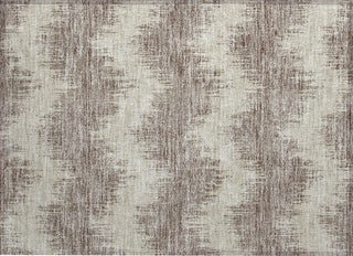 Piper Looms Chantille Chevron ACN880 Taupe Machine Washable Area Rug Scatter Main Image
