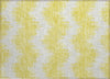 Piper Looms Chantille Chevron ACN880 Yellow Machine Washable Area Rug Scatter Main Image