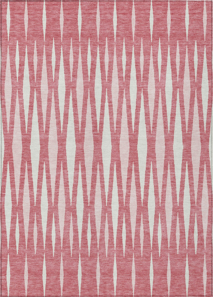 Piper Looms Chantille Diamonds ACN881 Blush Machine Washable Area Rug main image