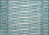 Piper Looms Chantille Diamonds ACN881 Teal Machine Washable Area Rug Scatter Main Image