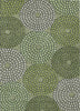 Piper Looms Chantille Circles ACN882 Olive Machine Washable Area Rug main image