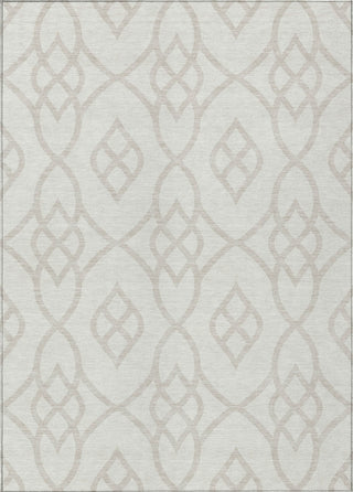 Piper Looms Chantille Scrolls ACN884 Ivory Machine Washable Area Rug main image
