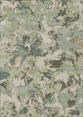 Piper Looms Chantille Floral ACN885 Beige Machine Washable Area Rug main image