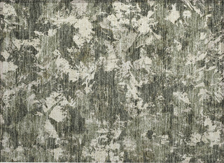 Piper Looms Chantille Floral ACN885 Olive Machine Washable Area Rug Scatter Main Image