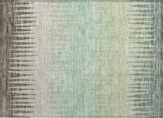 Piper Looms Chantille Stripes ACN886 Aloe Machine Washable Area Rug Scatter Main Image