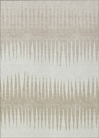 Piper Looms Chantille Stripes ACN886 Ivory Machine Washable Area Rug main image