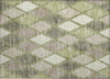 Piper Looms Chantille Diamonds ACN887 Aloe Machine Washable Area Rug Scatter Main Image