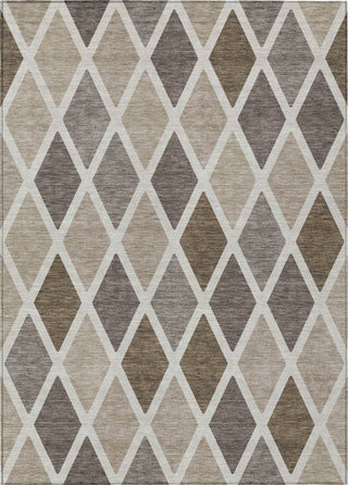 Piper Looms Chantille Diamonds ACN887 Beige Machine Washable Area Rug main image