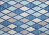 Piper Looms Chantille Diamonds ACN887 Navy Machine Washable Area Rug Scatter Main Image