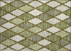 Piper Looms Chantille Diamonds ACN887 Olive Machine Washable Area Rug Scatter Main Image