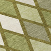 Piper Looms Chantille Diamonds ACN887 Olive Machine Washable Area Rug Swatch Image