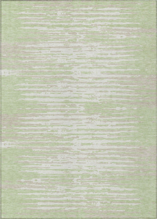 Piper Looms Chantille Stripes ACN888 Aloe Machine Washable Area Rug main image