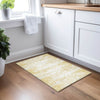 Piper Looms Chantille Stripes ACN888 Gold Machine Washable Area Rug Scatter Lifestyle Image Feature