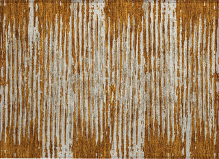 Piper Looms Chantille Stripes ACN888 Paprika Machine Washable Area Rug Scatter Main Image