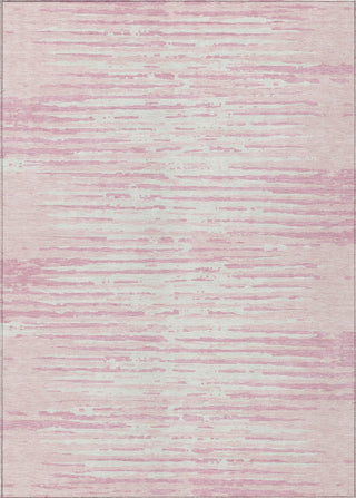 Piper Looms Chantille Stripes ACN888 Pink Machine Washable Area Rug main image
