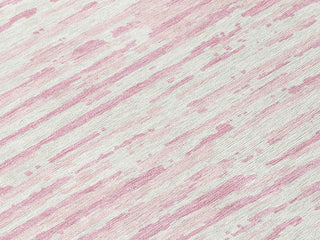 Piper Looms Chantille Stripes ACN888 Pink Machine Washable Area Rug Swatch Image